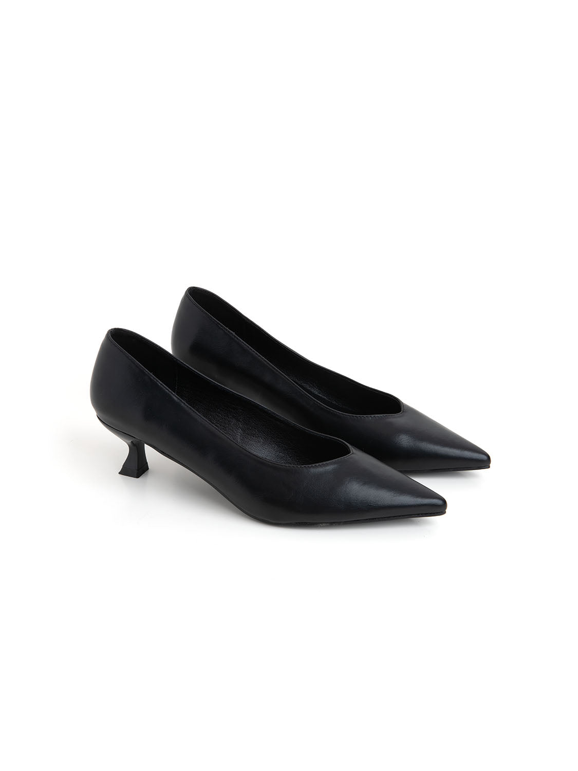 Decolleté tacco kitten classsico - NERO