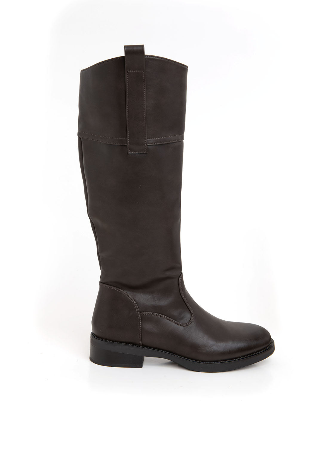 Stivale modello cavallerizza - MARRONE