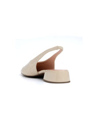 Classic Patent Slingback - BEIGE