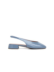 Classic Patent Slingback - DUSTY BLUE