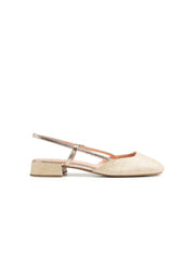 3cm Heel Sabot - BEIGE