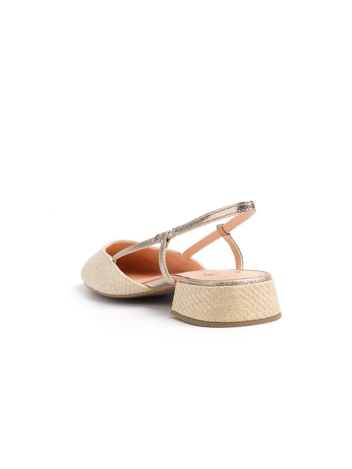 3cm Heel Sabot - BEIGE