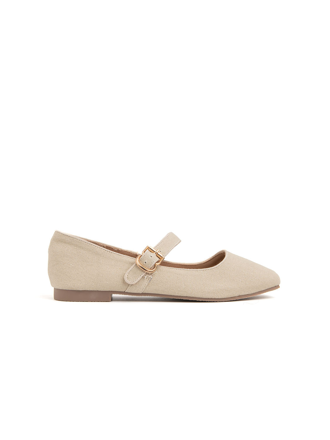 Canvas Ballerina - BEIGE