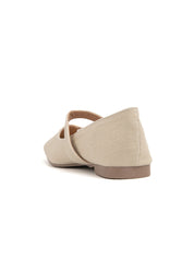 Canvas Ballerina - BEIGE