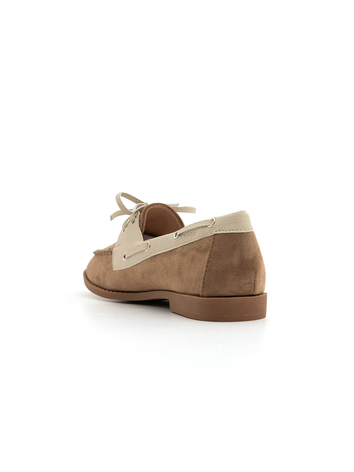 Mocassino college bicolore - KHAKI