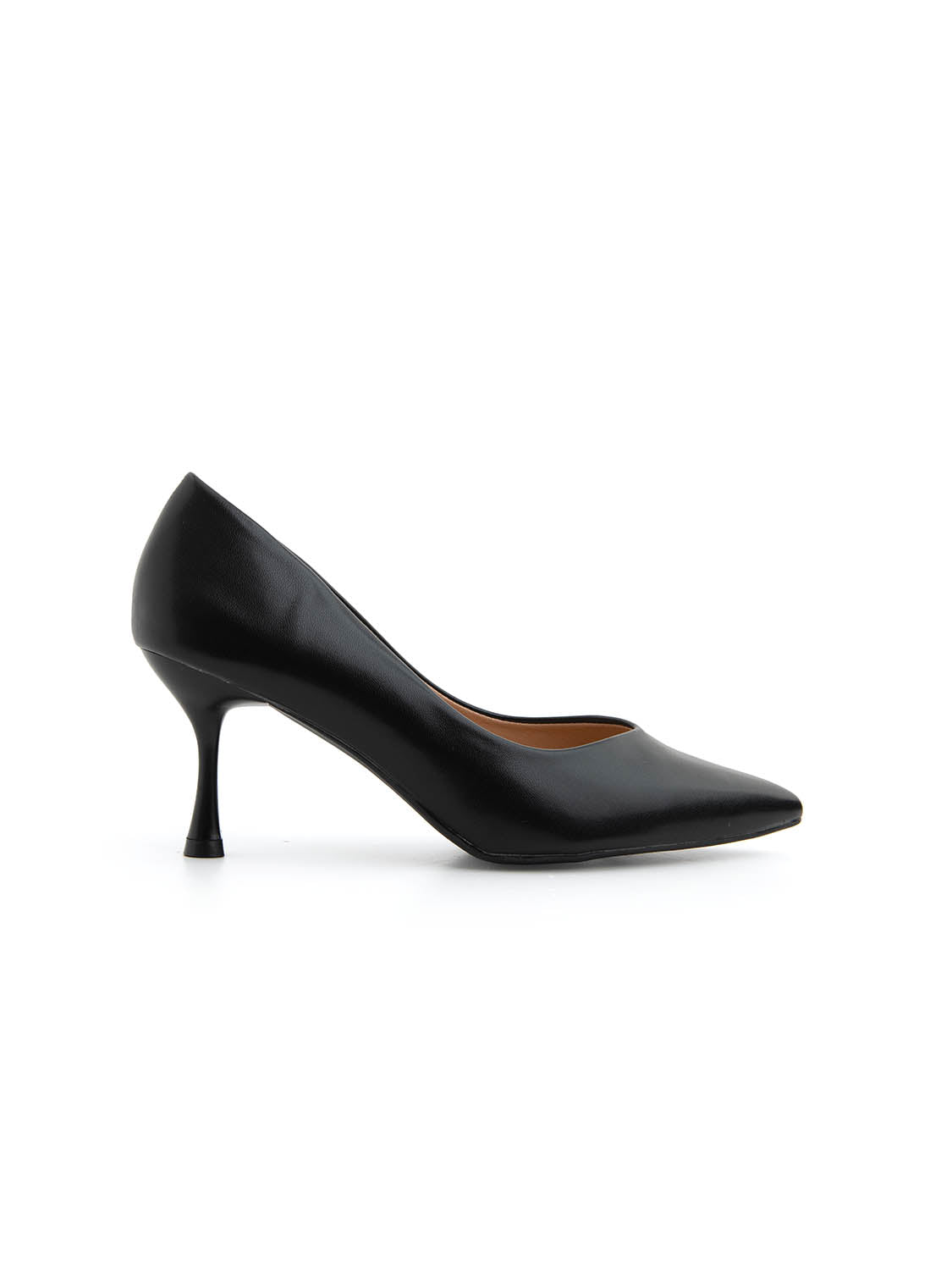 Decolleté essential glam con tacco 7 - NERO
