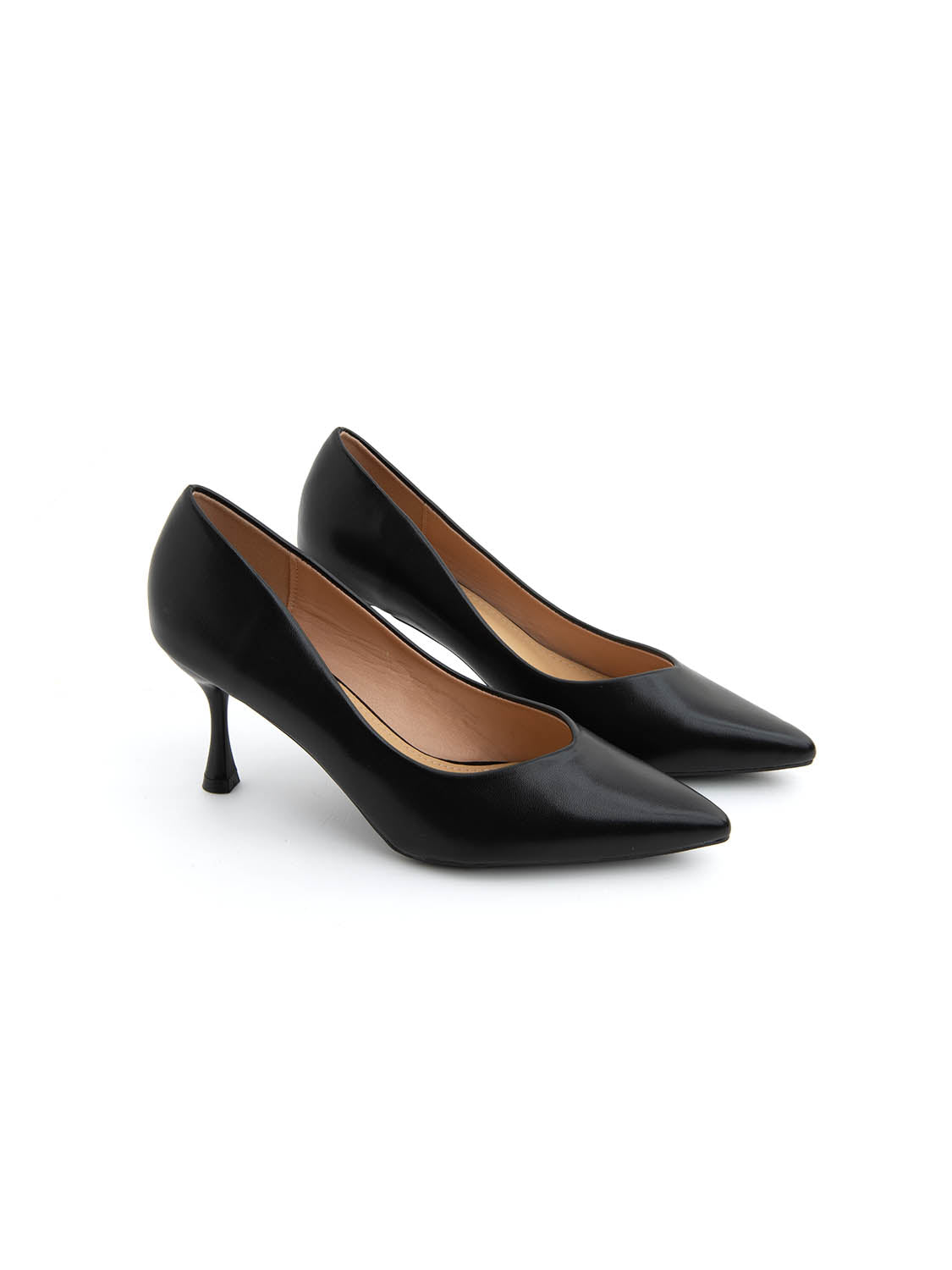 Decolleté essential glam con tacco 7 - NERO