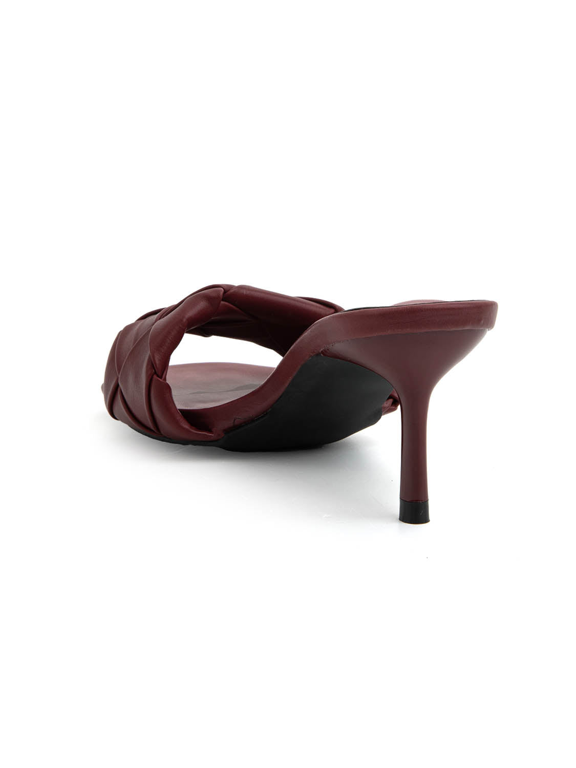 Sabot geometric con tacco a stiletto - VINO