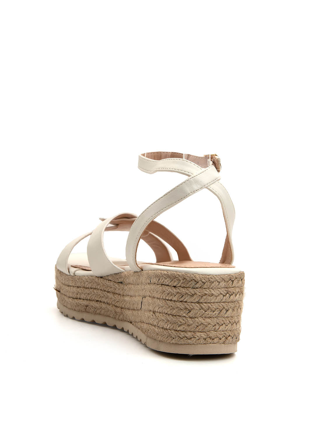 Sandalo urban platform - BIANCO