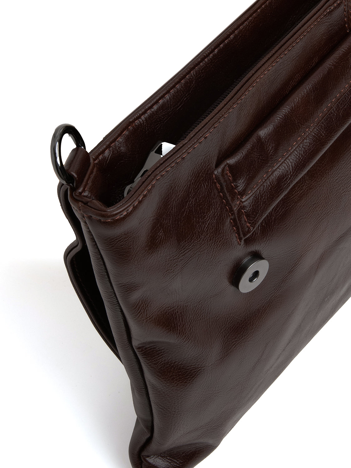 Borsa maxi clutch multi-way - TAN