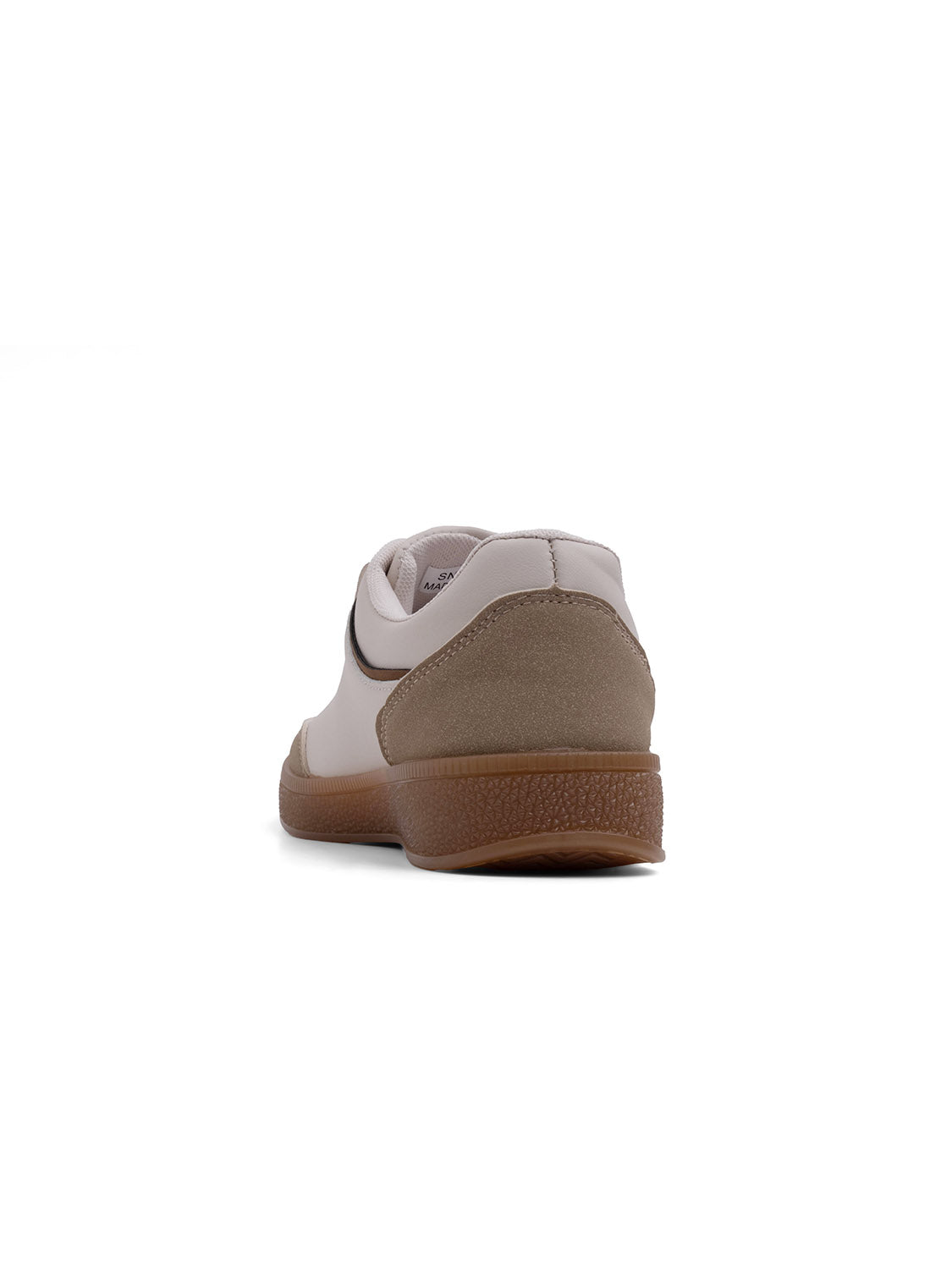 Sneaker slim color block - KHAKI