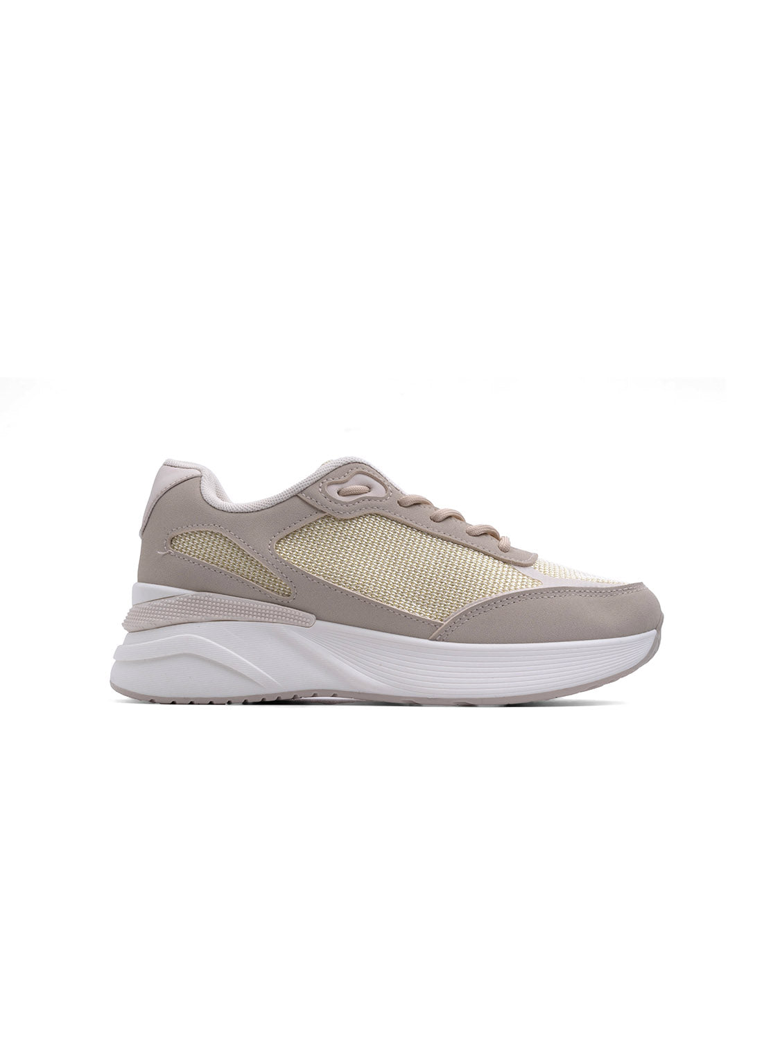 Sneaker hybrid-mix - BEIGE