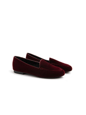 Friulana in velluto con cucitura - VINO ROSSO