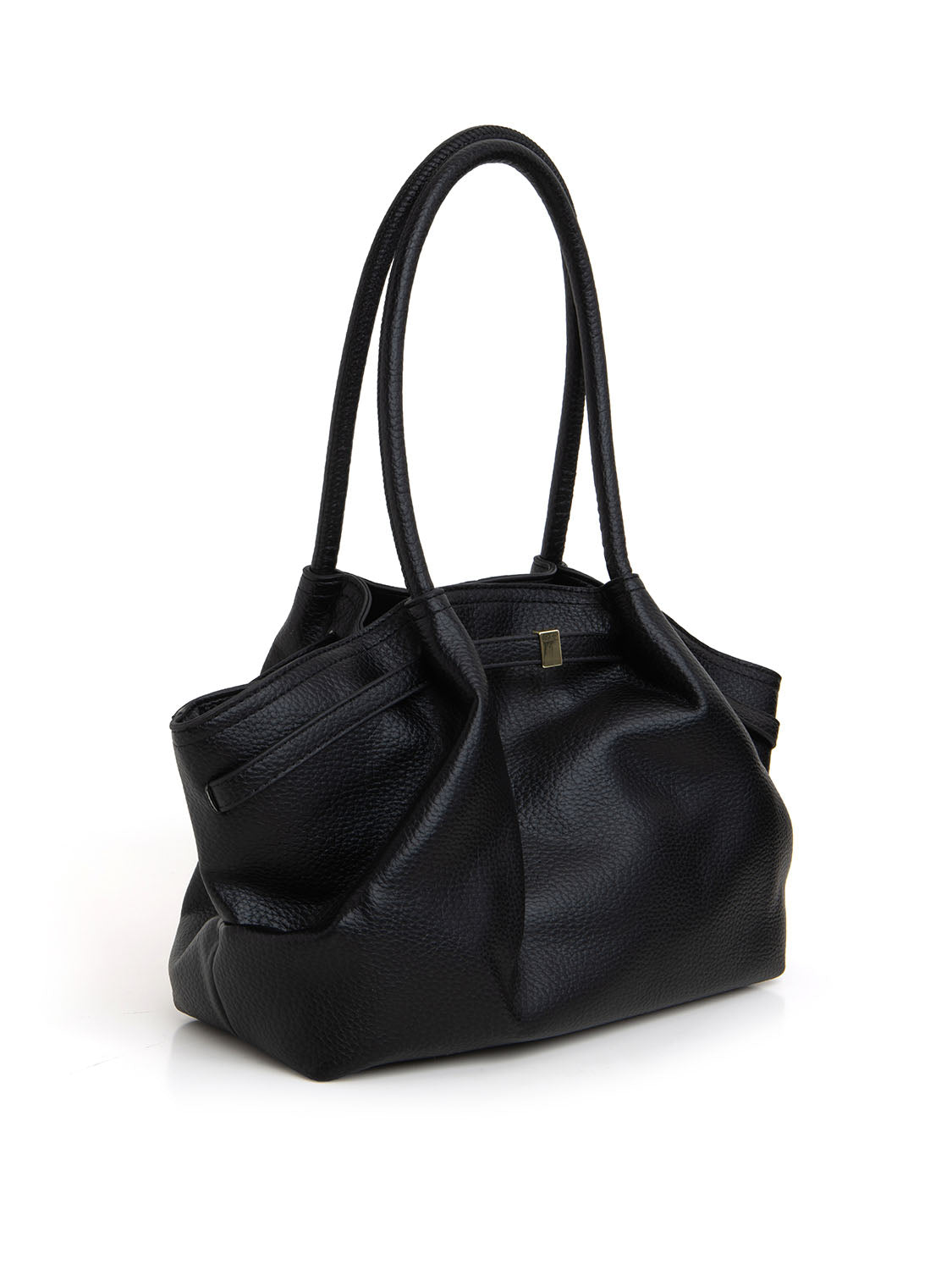 Borsa tote slouchy - NERO