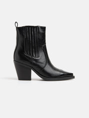 Camperos ankle boot with elastic ankle - BLACK