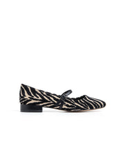 Ballerina zebrata con cinturino - ZEBRA