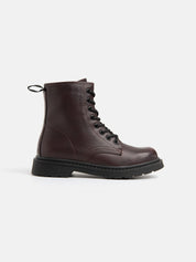 Rubber sole ankle boot - BORDEAUX