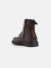 Rubber sole ankle boot - BORDEAUX