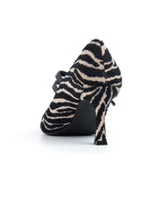 Decolleté zebrato con cinturini - ZEBRA
