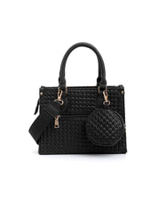 Borsa con charme - NERO