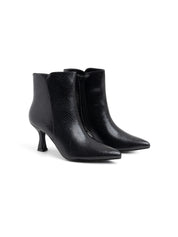 Flared ankle boot with rock heel - PITONE