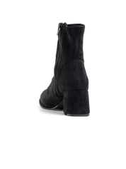 Ankle boot with soft shaft and square heel - SUEDE