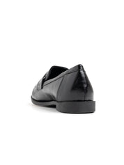 Classic Patent Leather Moccasin - BLACK