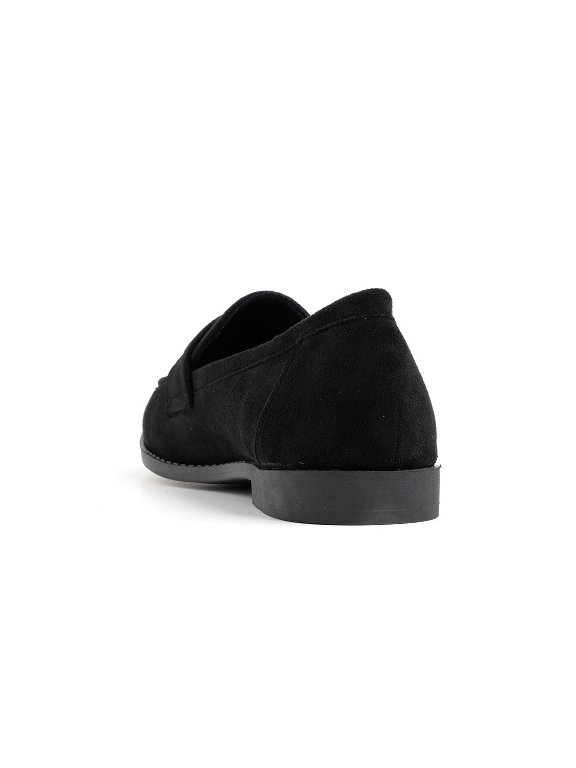 Classic suede loafer - BLACK