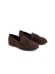 Classic suede moccasin - BROWN