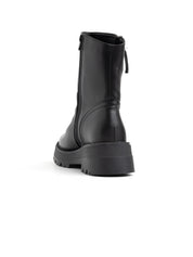 Biker con lampo laterali - NERO