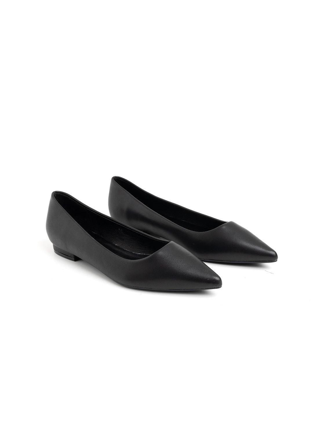 Classical pointed ballerina - BLACK