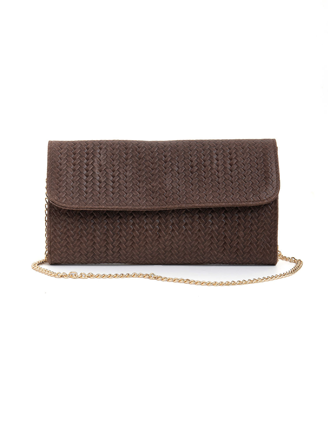Borsa clutch in vera pelle - MORO