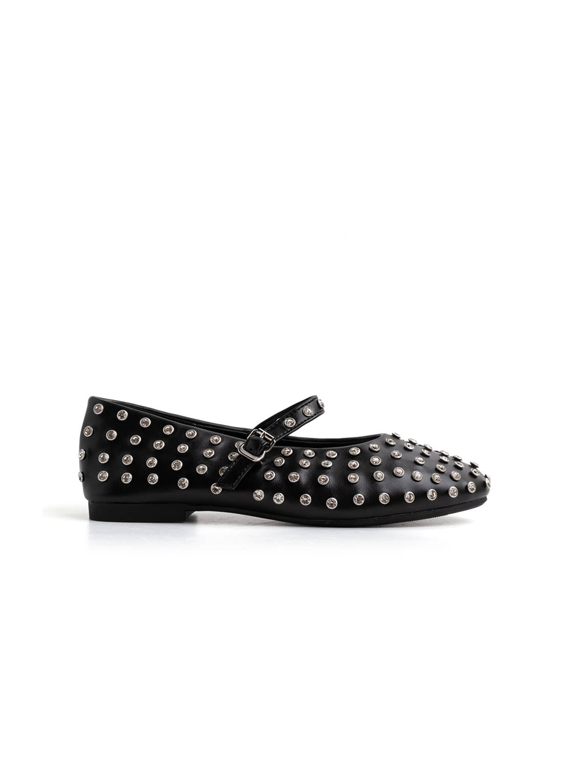 Ballerina con strass - NERO