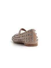 Ballerina con strass - KHAKI