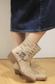 Texano basso con fibbia - TORTORA