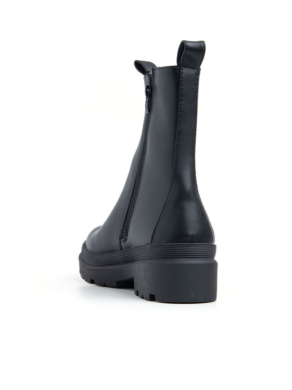 Biker alto con elastico - NERO