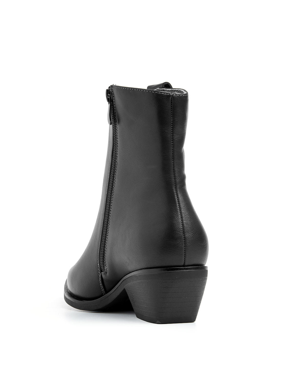 Texano basso liscio - NERO