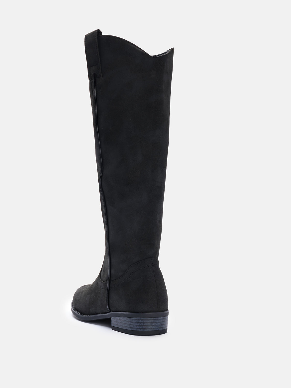 Wide leg Texas boot - BLACK