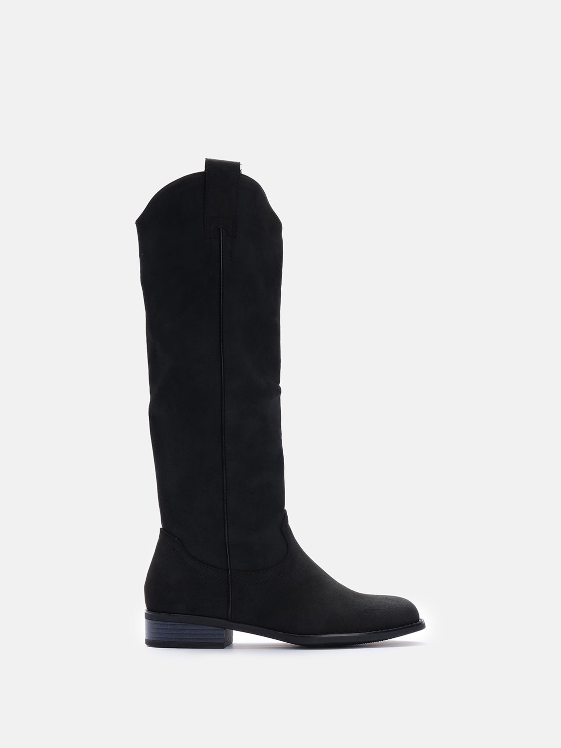 Wide leg Texas boot - BLACK