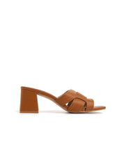 Sabot con fascia profilata - CAMMELLO