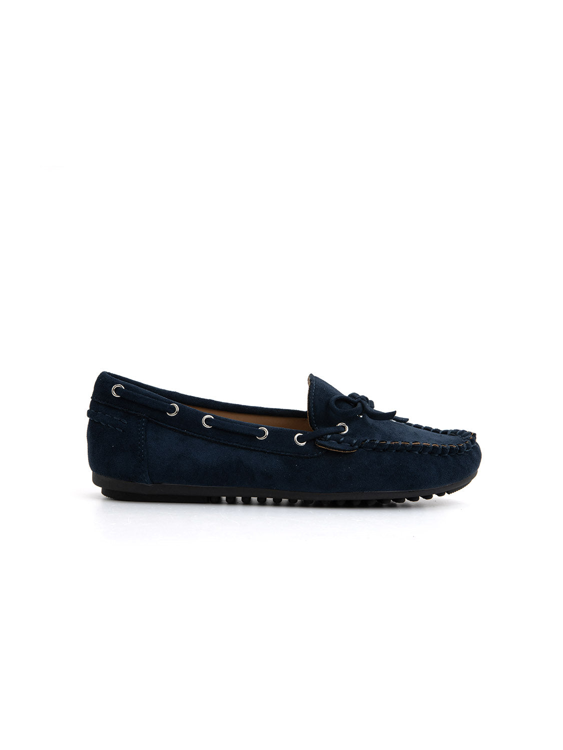 Mocassino easy-chic con fiocco - BLUE