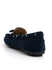 Easy-chic loafer with bow - BLUE