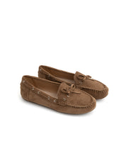 Mocassino easy-chic con fiocco - KHAKI