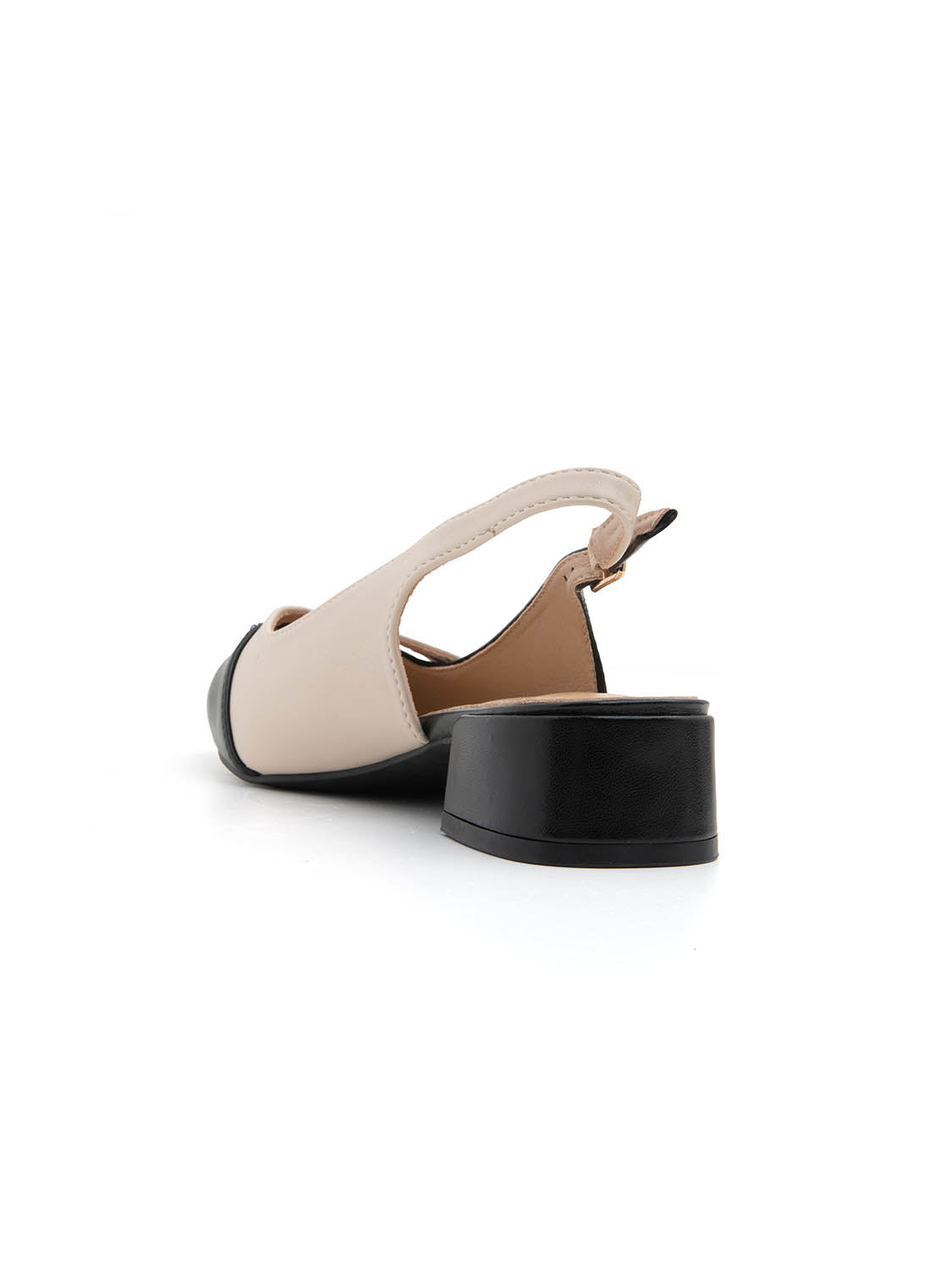 Slingback cross-design - NERO
