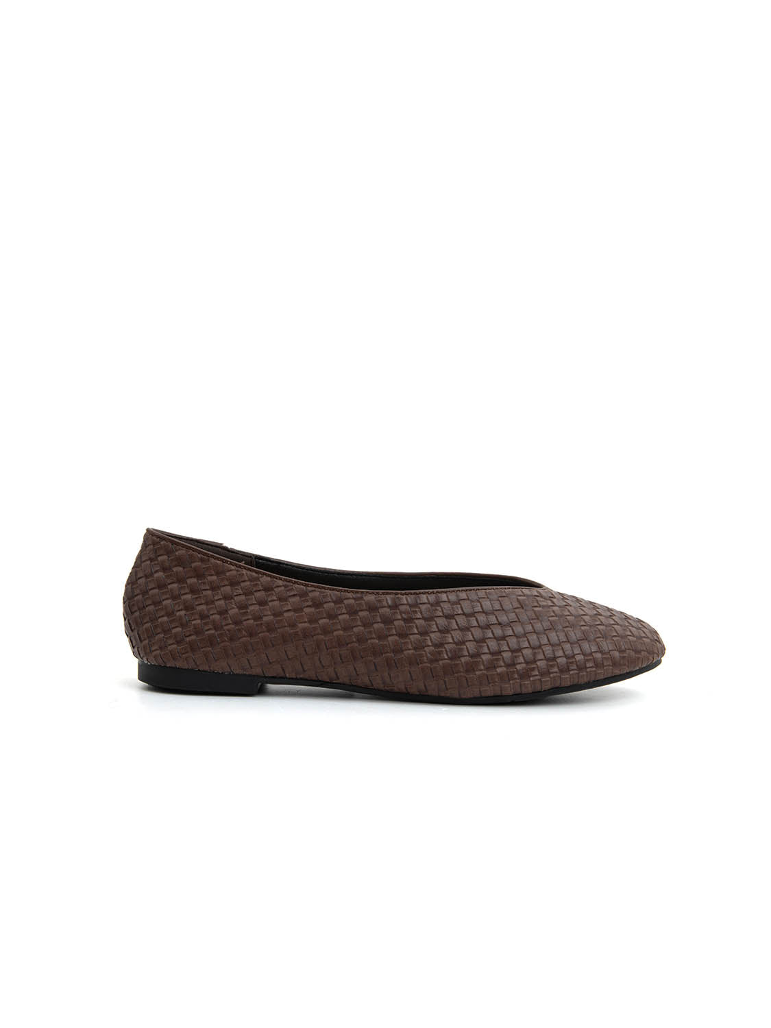 Ballerina classic cut-out - MARRONE