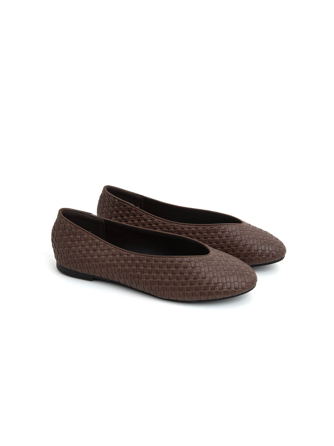 Ballerina classic cut-out - MARRONE