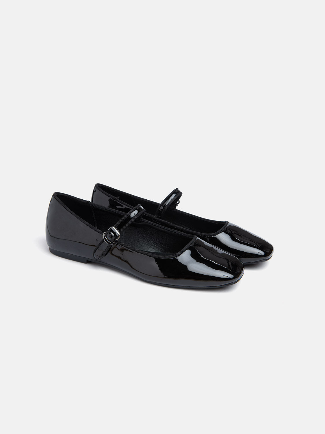 Flat Ballerina - BLACK PATENT