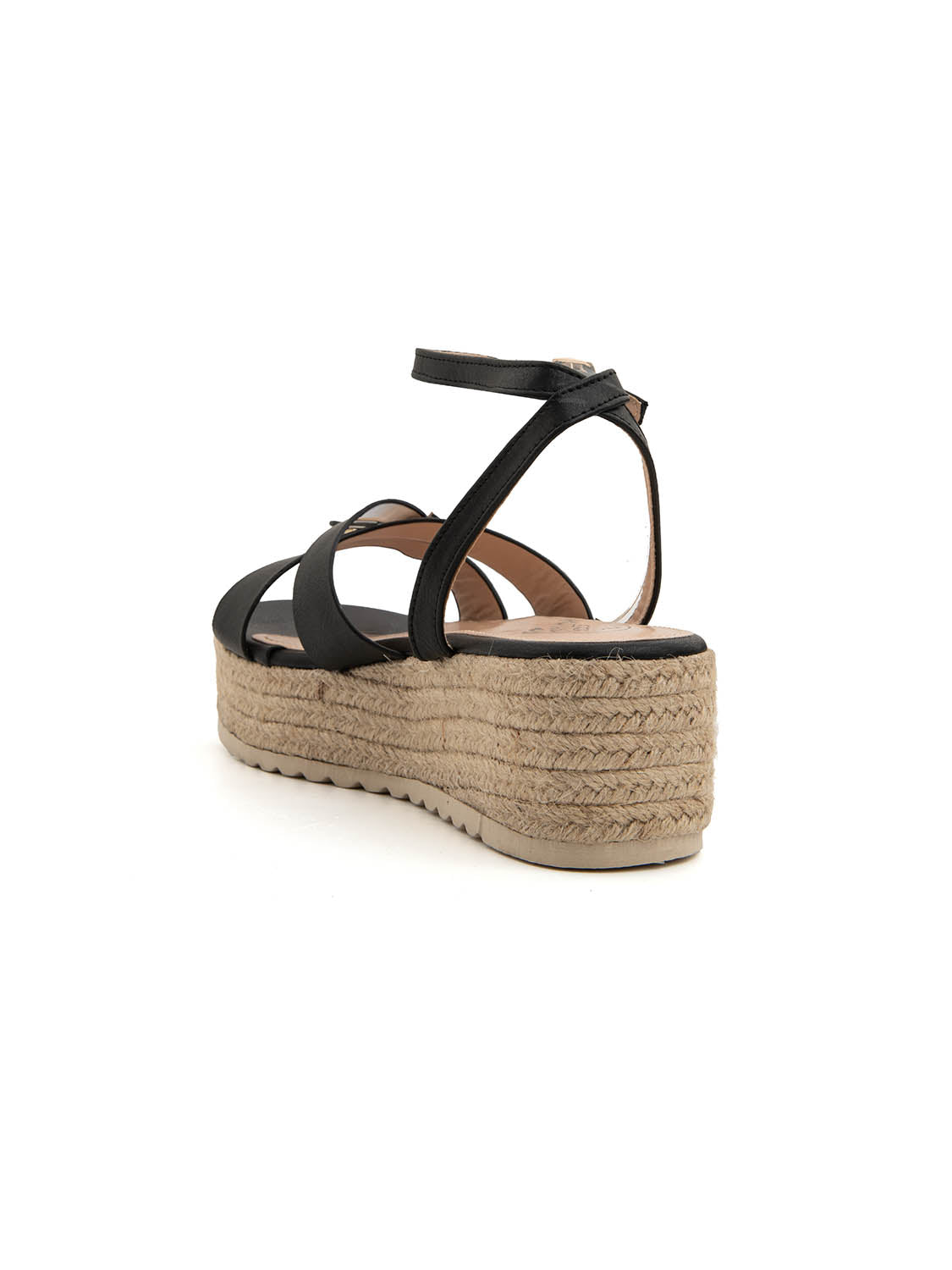 Sandalo urban platform - NERO