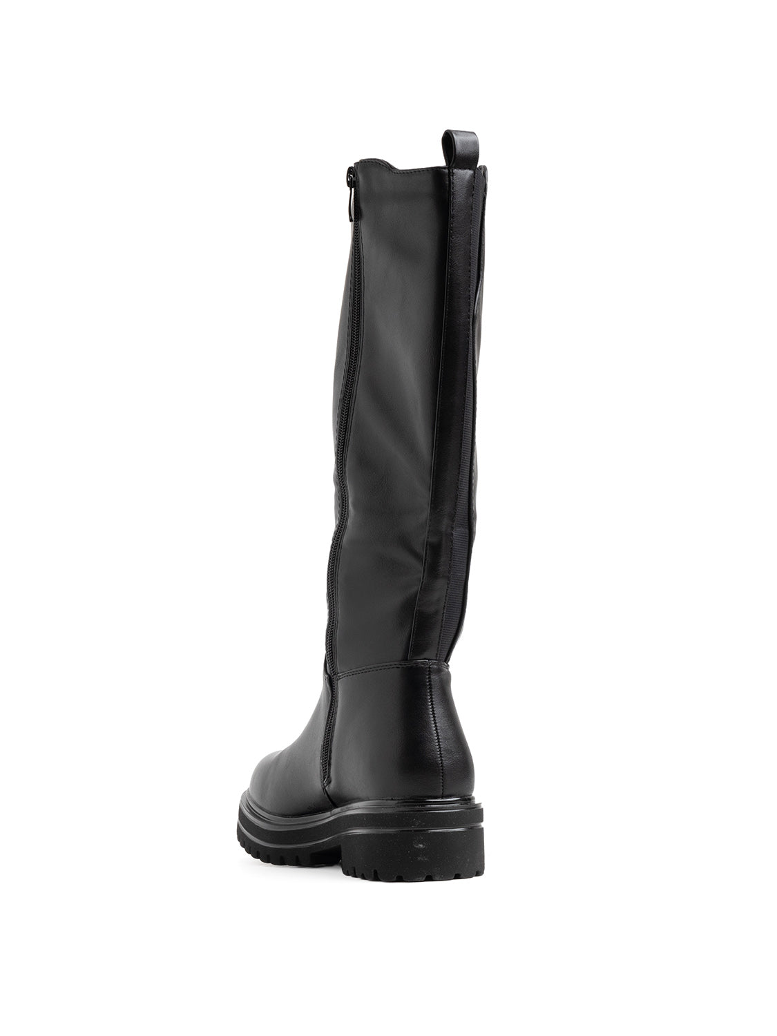 Tank-bottom boot - BLACK