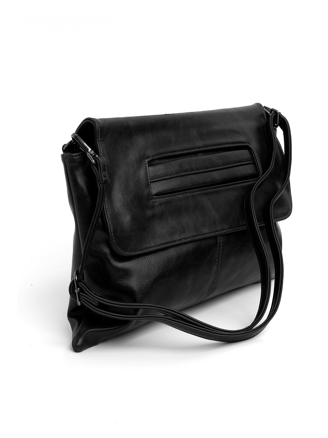Borsa maxi clutch multi-way - NERO